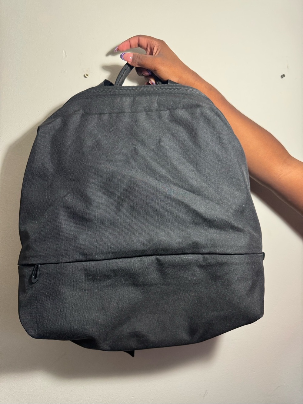 COTE&CIEL SLEEK BLACK BACKPACK